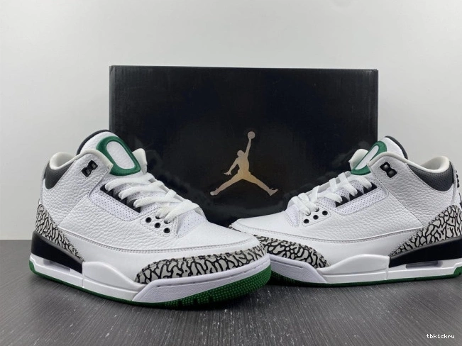 Cheap TBK Retro 3 White Crew Ducks Oregon Pit Jordan 594282233 0823